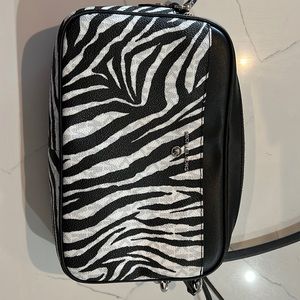 Zebra print small Michael Kors purse removable strap
